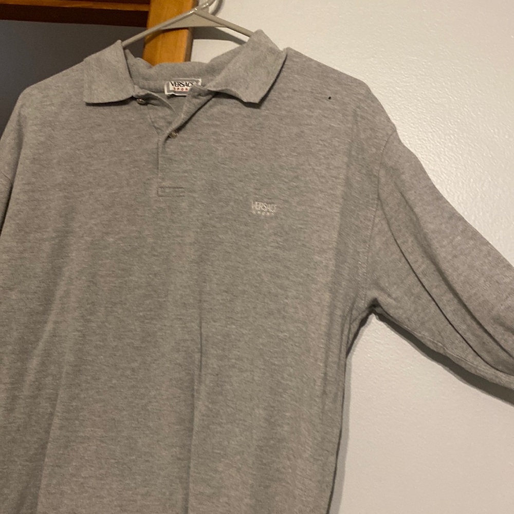 Versace Sport Men’s Long-Sleeve Polo